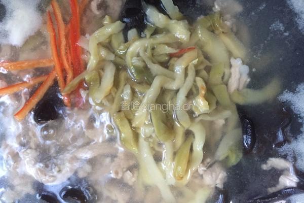 榨菜肉丝汤的做法图解8