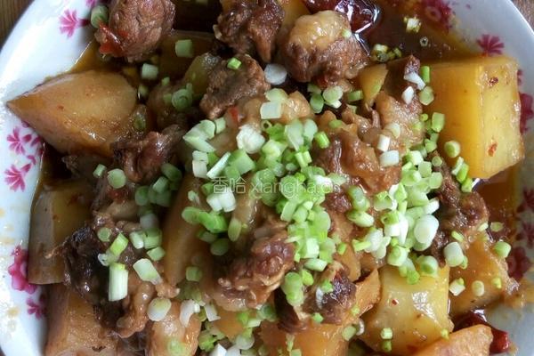 土豆炖牛肉的做法图解6