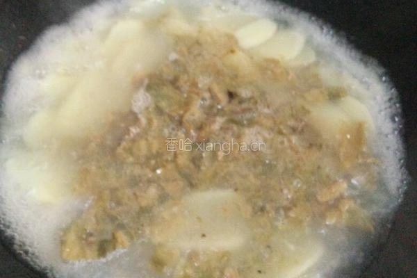 盐菜土豆汤的做法图解6