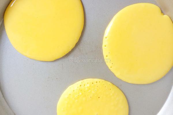 快手早餐 玉米松饼的做法图解4
