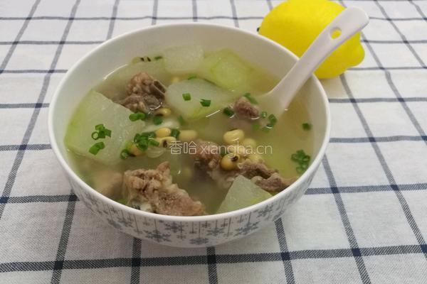 冬瓜黄豆排骨汤的做法图解7