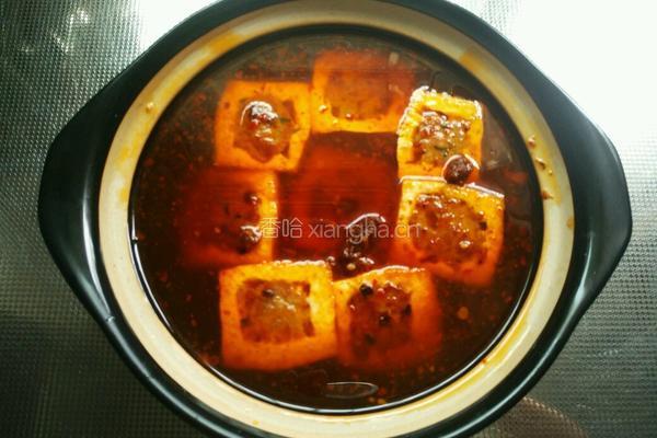 砂锅豆腐酿肉的做法图解13