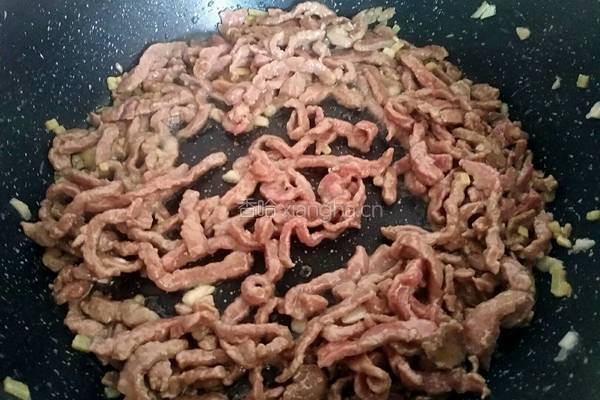 小炒牛肉的做法图解7