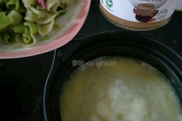 海螺面小米粥的做法图解6