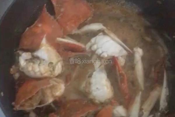 香辣梭子蟹的做法图解2