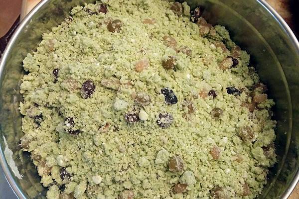 薄荷蜜豆松糕的做法图解4