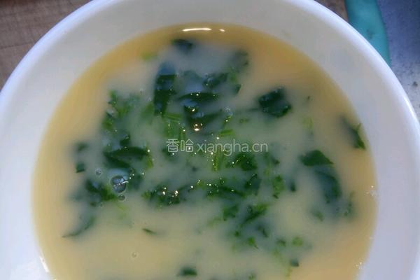 菠菜鸡蛋羹的做法图解4