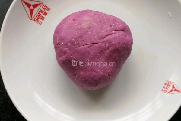 紫薯酒糟汤圆的做法图解5