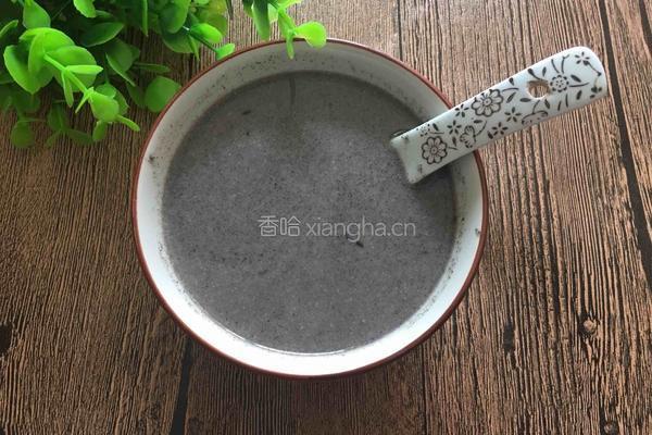 黑芝麻糊的做法图解8