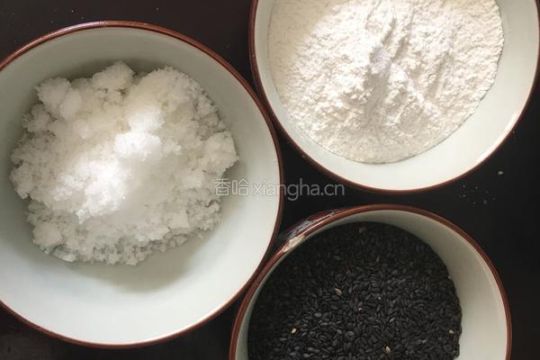 黑芝麻糊的做法图解1