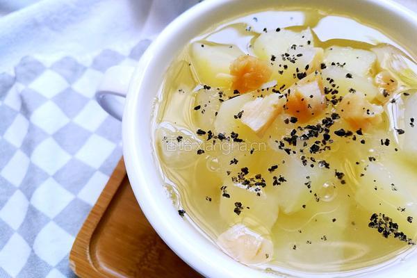 冬瓜土豆瑶柱汤的做法图解10
