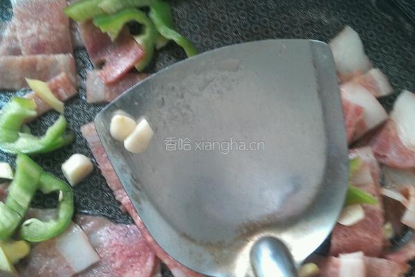 辣椒培根的做法图解4