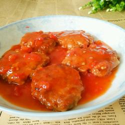 茄汁藕饼的做法[图]