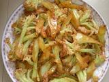 有机花菜烧肉的做法[图]