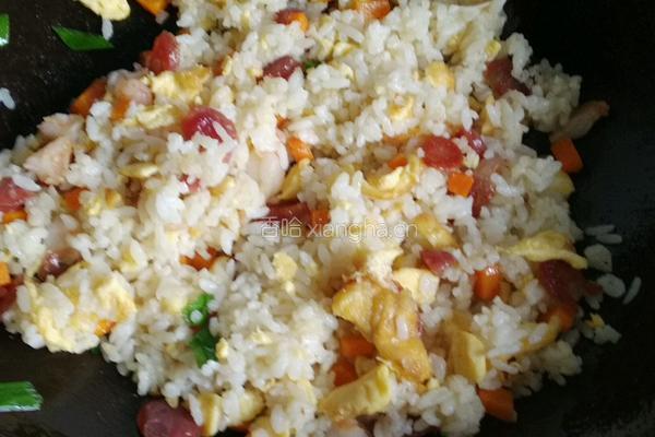 什锦炒饭（少有多料版）的做法图解9