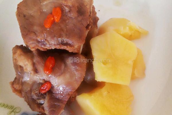 土豆炖排骨的做法图解4