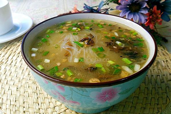 干酸菜粉丝汤的做法图解1