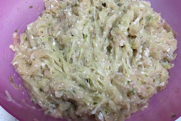 冬瓜肉饺的做法图解7