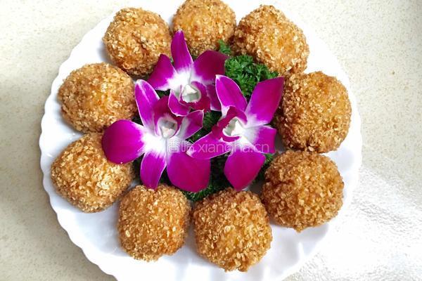芝士鸡肉球的做法图解1