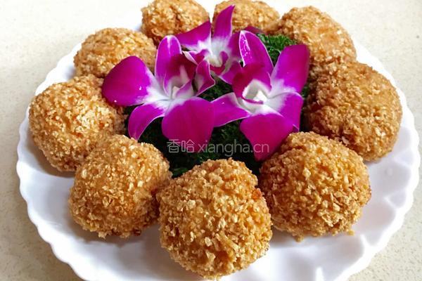 芝士鸡肉球的做法图解8