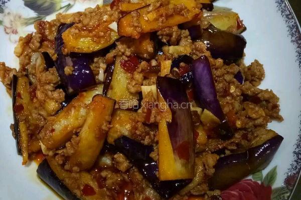 肉末茄子的做法图解7