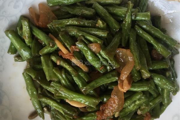 炒长缸豆的做法图解9
