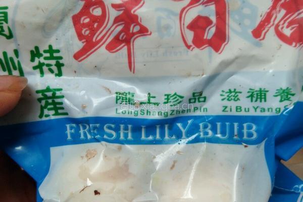 百合虾仁的做法图解1