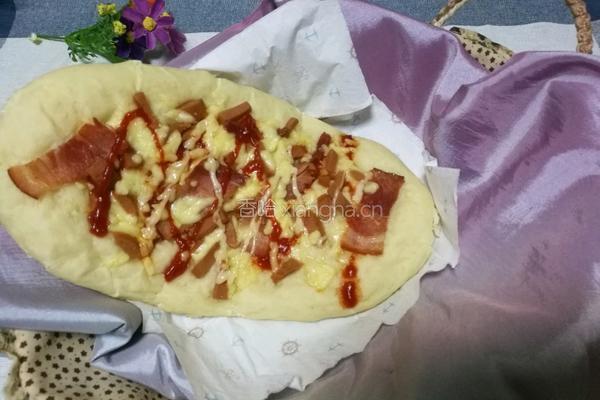 培根火腿芝士面包的做法图解12