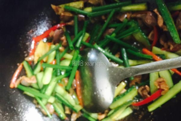 炒鸡胗的做法图解13
