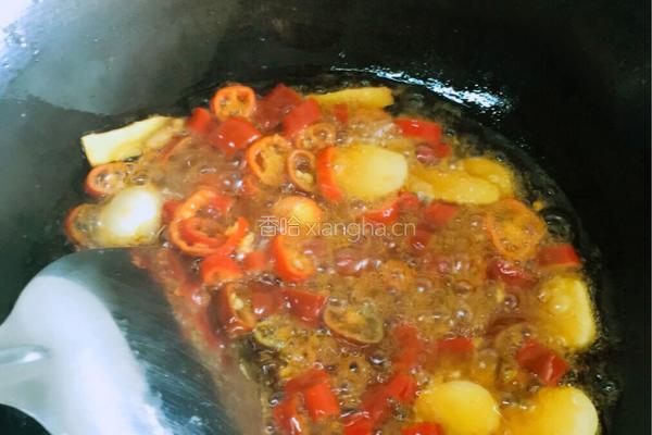 黑椒牛肉青豆盖的做法图解5