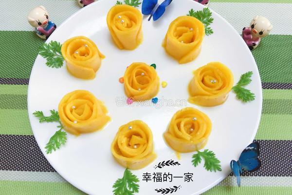 芒果版的黄玫瑰的做法图解6