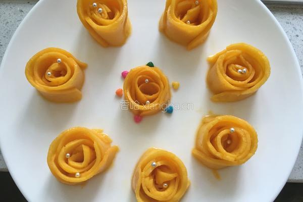 芒果版的黄玫瑰的做法图解5