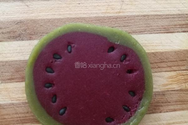西瓜饼干的做法图解14