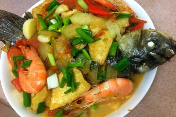 红烧豆腐番茄鲫鱼的做法图解4