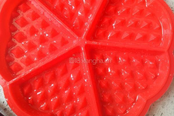 简易巧克力华夫饼的做法图解6