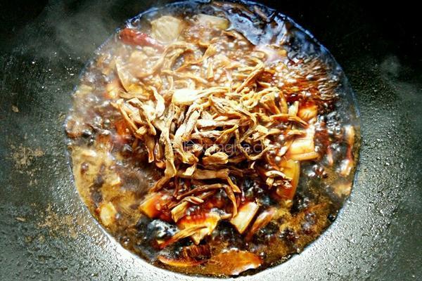 干豆角烧肉的做法图解10