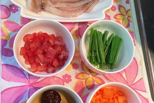鱿鱼南瓜焖饭（电饭煲）的做法图解3