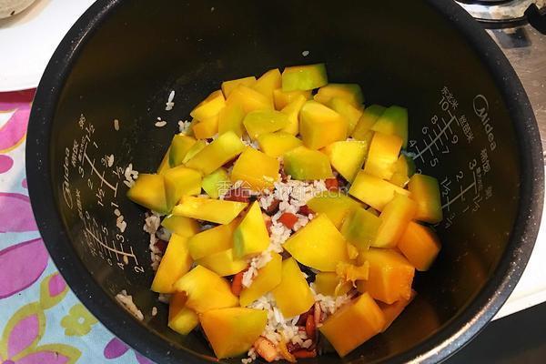 鱿鱼南瓜焖饭（电饭煲）的做法图解12