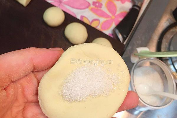 糖心芝麻饼的做法图解5