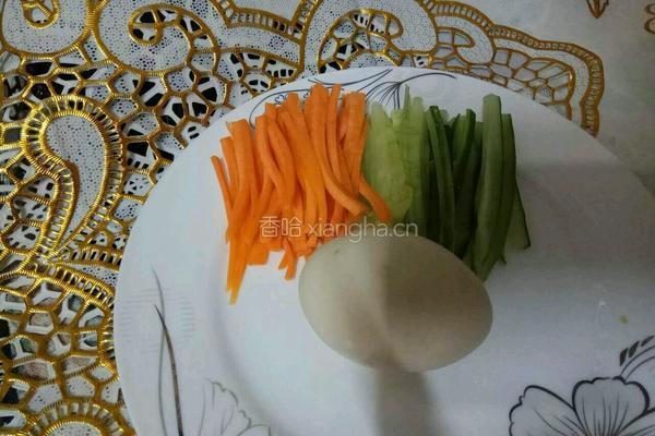 香菇酱拌面的做法图解2