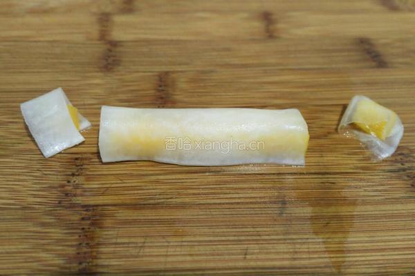 芒果萝卜卷的做法图解9