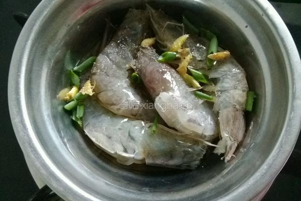 红烧海捕虾的做法图解2