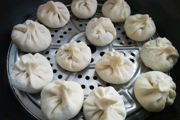 早餐肉包子的做法图解5