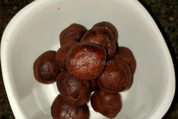 南瓜豆沙饼的做法图解3