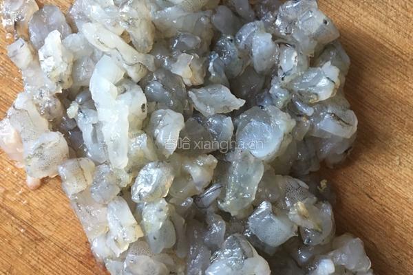 鲜虾水饺的做法图解4