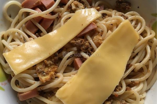 古龙肉酱意面的做法图解6
