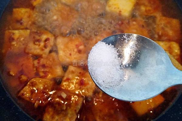 家常木耳烧豆腐的做法图解14