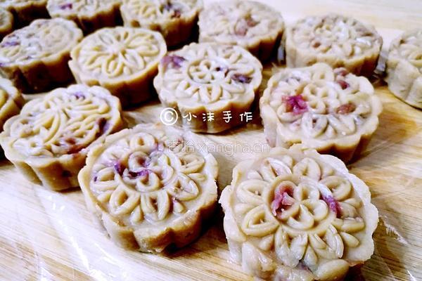鲜花绿豆糕的做法图解11