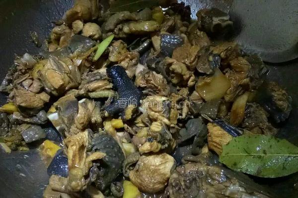 乌鸡贴饼的做法图解3