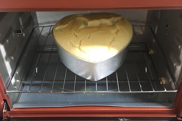 八寸爱心蛋糕的做法图解15